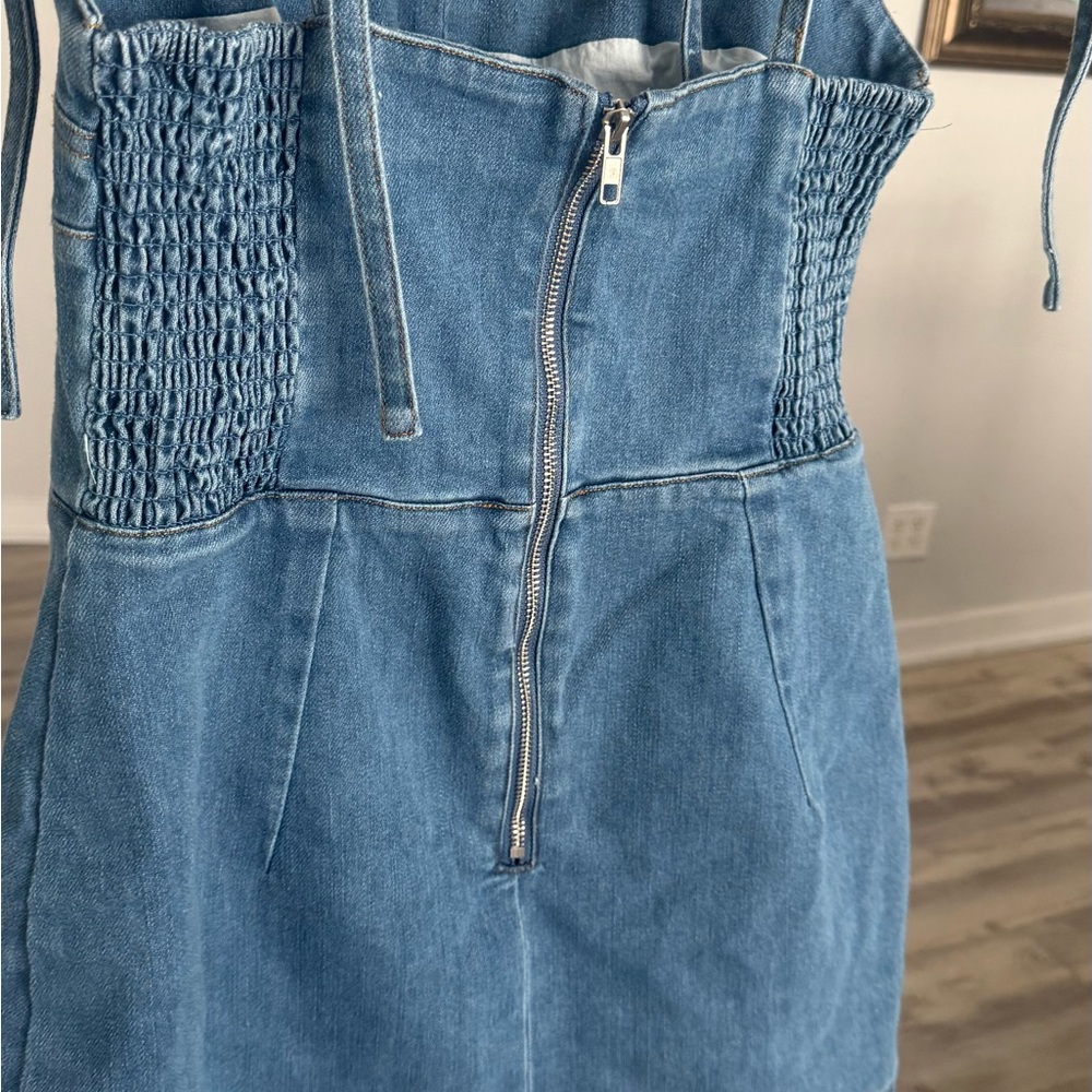 Denim Mini Dress